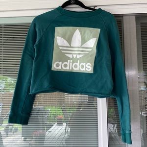 Adidas cropped sweatshirt